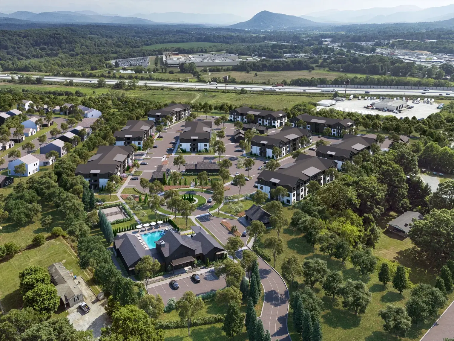 evado-asheville-south-aerial-view